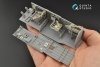 Quinta Studio QD32091 Ju 87A 3D-Printed & coloured Interior on decal paper (Trumpeter) 1/32